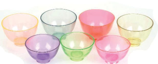 Spectrum FlowBowl Medium Flexible Silicone Mixing Bowl, Yellow, 350ml - Spectrum FlowBowl Med Yellow - Image 1