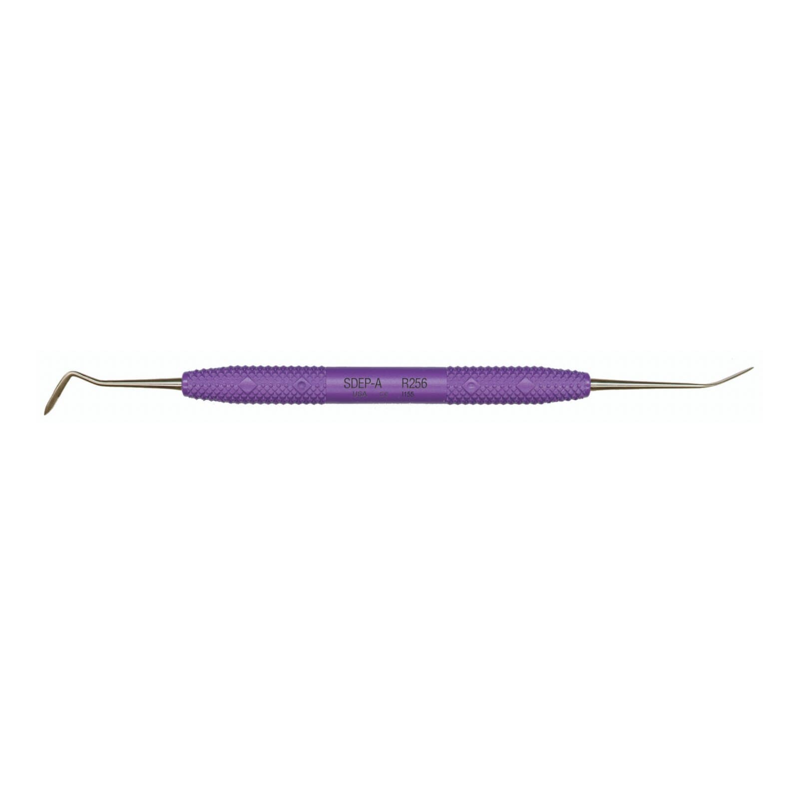 PDT Micro-Serrated Periotome™ - Anterior, Double End, Serrated, Purple Handle, R256 thumbnail 2
