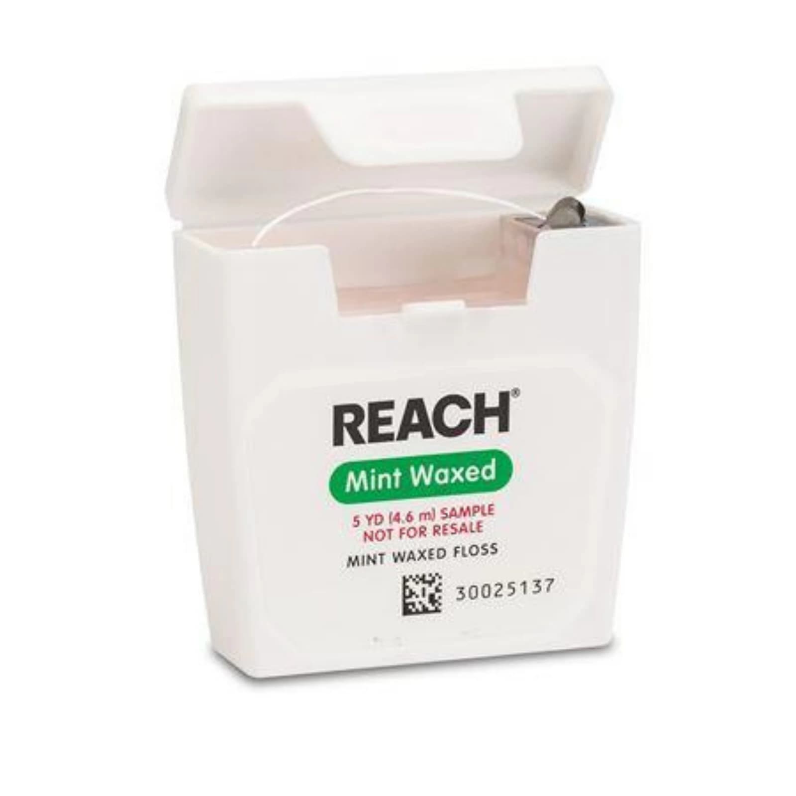 REACH® Waxed Dental Floss, Mint, Trial Size 5 yd, 144/Box, 211896800 thumbnail 4