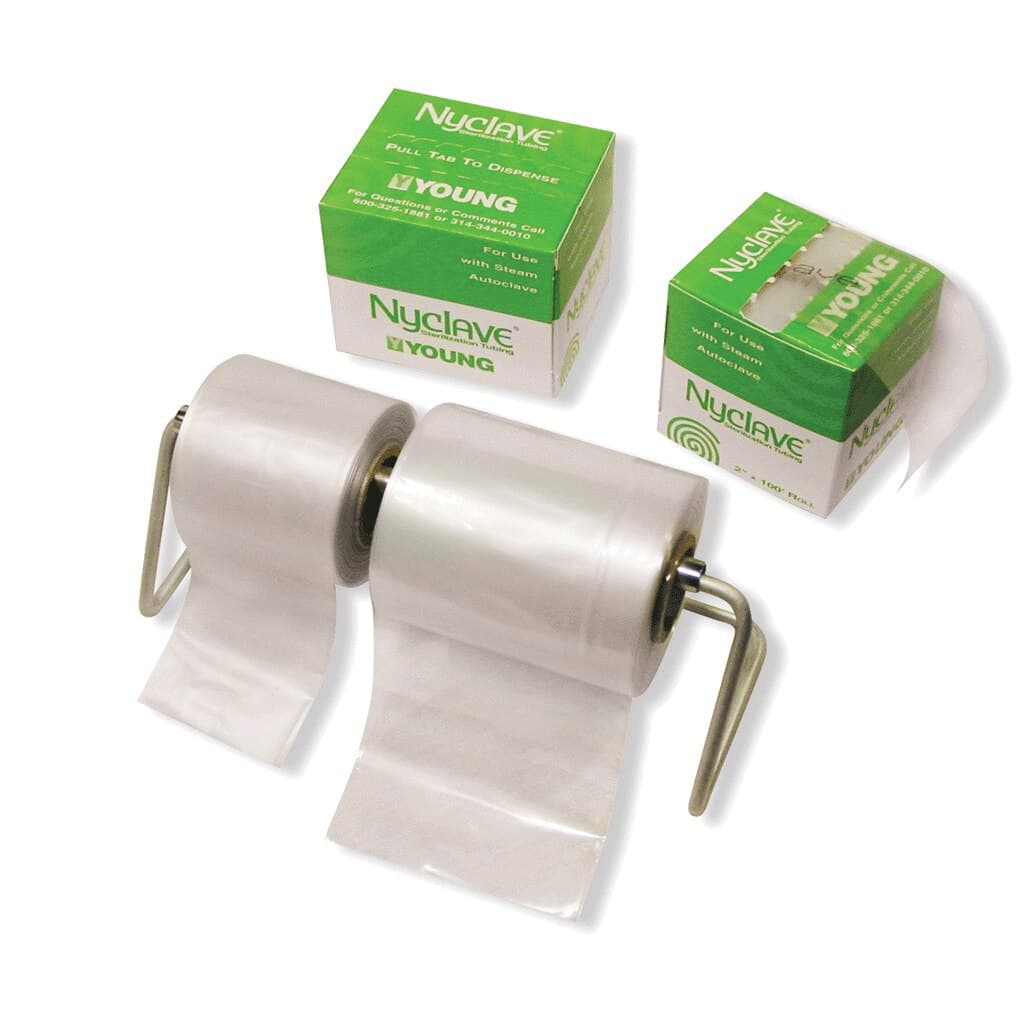 Nyclave Sterilization Tubing, 6" x 100' Roll, Clear Nylon, Puncture Resistant, No Indicator, 112610 thumbnail 6