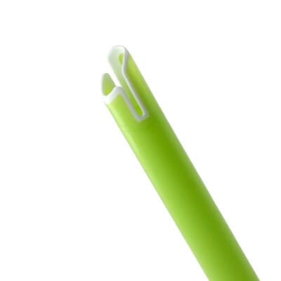 BeeSure Comfy HVE Tips, Green/White, Vented, 11mm, 100/Bag, BE306 thumbnail 8