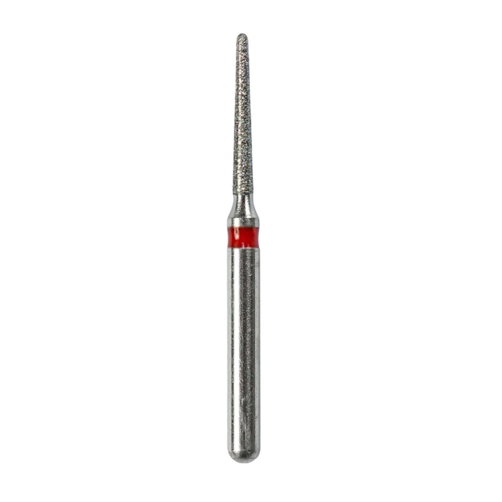 Kerr SimpliCut Single-Use Sterile Diamond Bur, Fine Grit, Round End Taper, Friction Grip, #F856-012-D, 25/Pack thumbnail 2