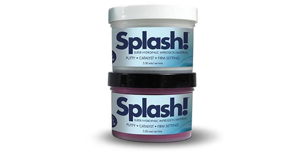 Splash! VPS Impression Material, Putty Pak, Heavy Body, Half-Time Set, 250 ml, Wild Berry, Purple, 1/Pk, SPD1235 thumbnail 3