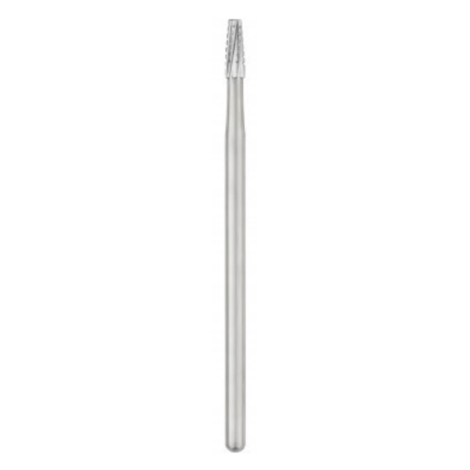SS White #702 Oral Surgery Carbide Bur, Cross Cut Tapered Fissure, HP Shank #3, 1.6 mm Head Diameter, 65 mm Length, Sterile, 10/Pk, 30037 thumbnail 3