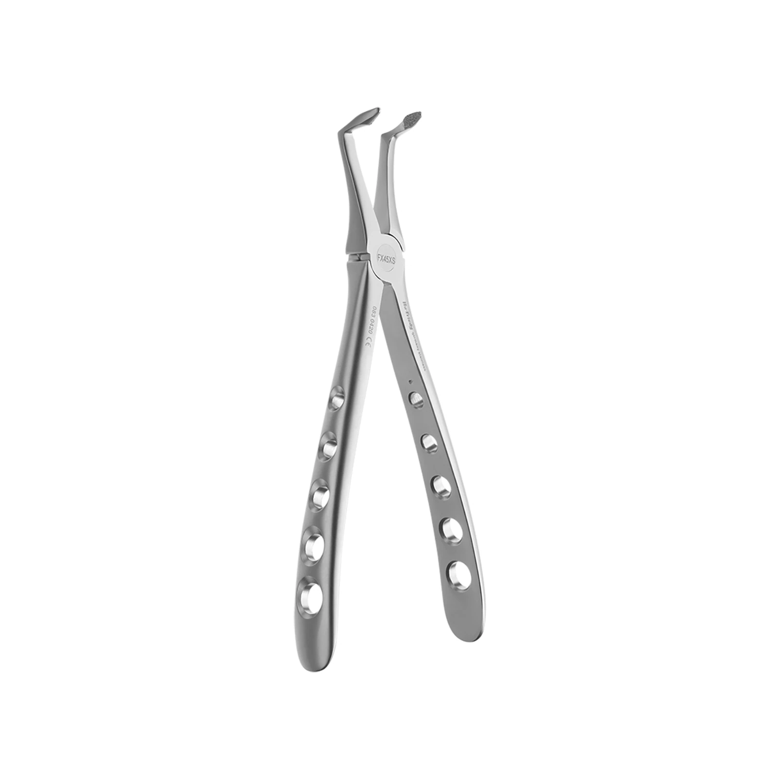 Hu-Friedy Atraumair Root Forceps #45, Serrated, Lower, Diamond Dusted, FX45XSD thumbnail 2