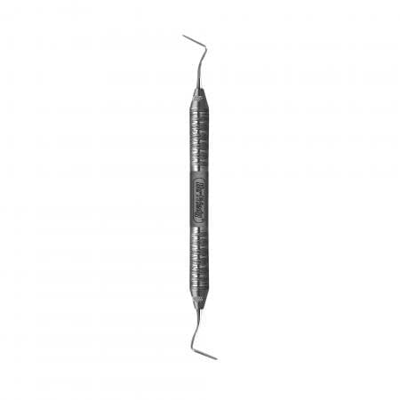 Hu-Friedy Allen End-Cutting Intrasulcular Periodontal Knife, Double-Ended, #6 Satin Steel Handle, 1/Pk, KPA thumbnail 3