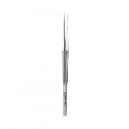 Hu-Friedy Tissue Pliers Microsurgical Diamond-Dusted Plain Straight Knurl Handle, 7", 8-905DD thumbnail 2
