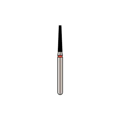 Alpen X1 Diamond Single-Use Bur, FG, #847-014SC, Tapered Flat End, Super Coarse, Black, 1.4 mm, 25/Pk, X847SC014 thumbnail 2