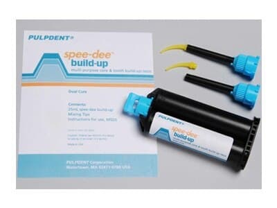 Spee-Dee Core Build-Up Material, Dual-Cure, Automix Cartridge Kit, 25 ml, 20 Mixing Tips, SBU thumbnail 10