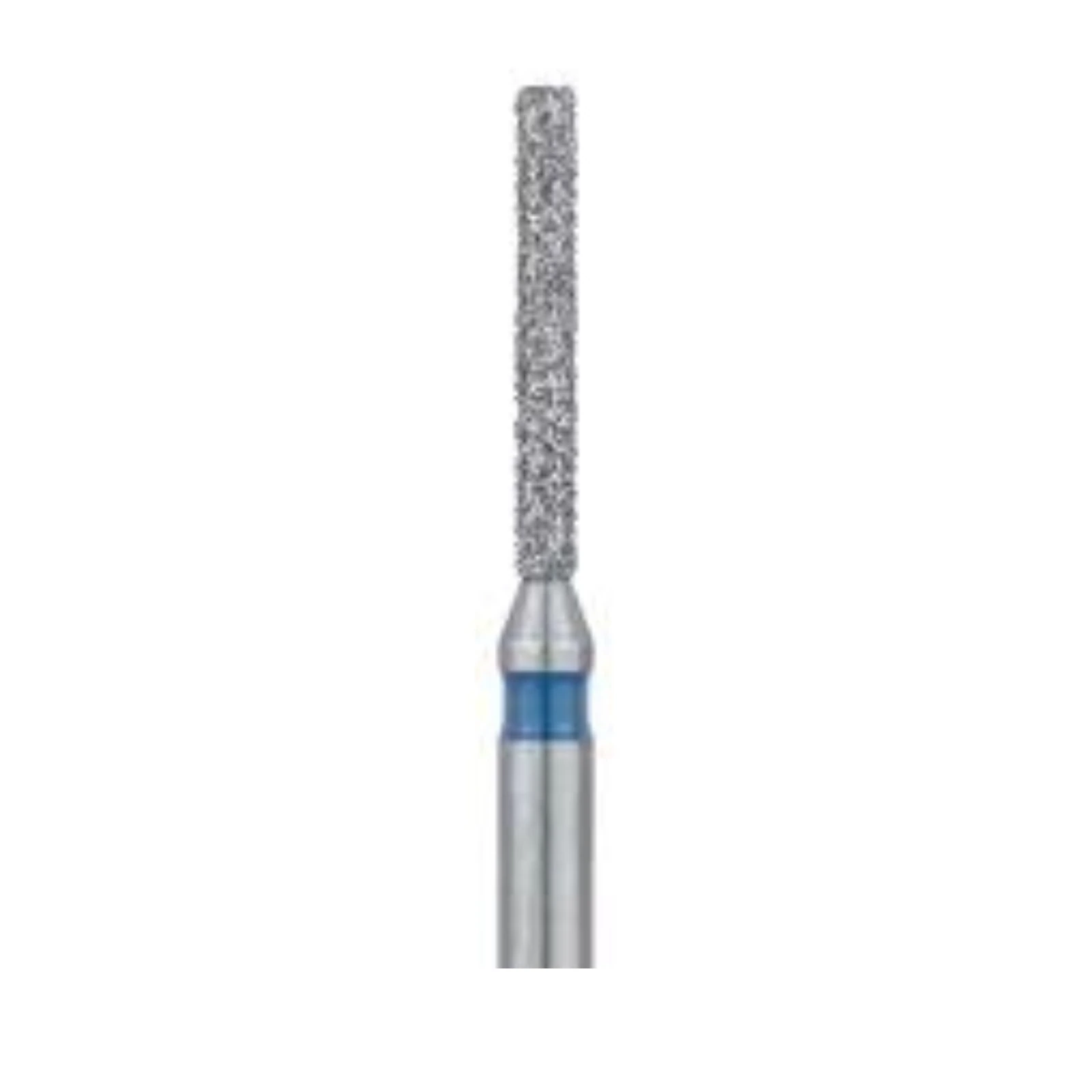 Meisinger 837L-010-FG Diamond Bur, Long Cylinder, Medium Grit, Friction Grip, 1.0 mm Diameter, 5/Pk thumbnail 3