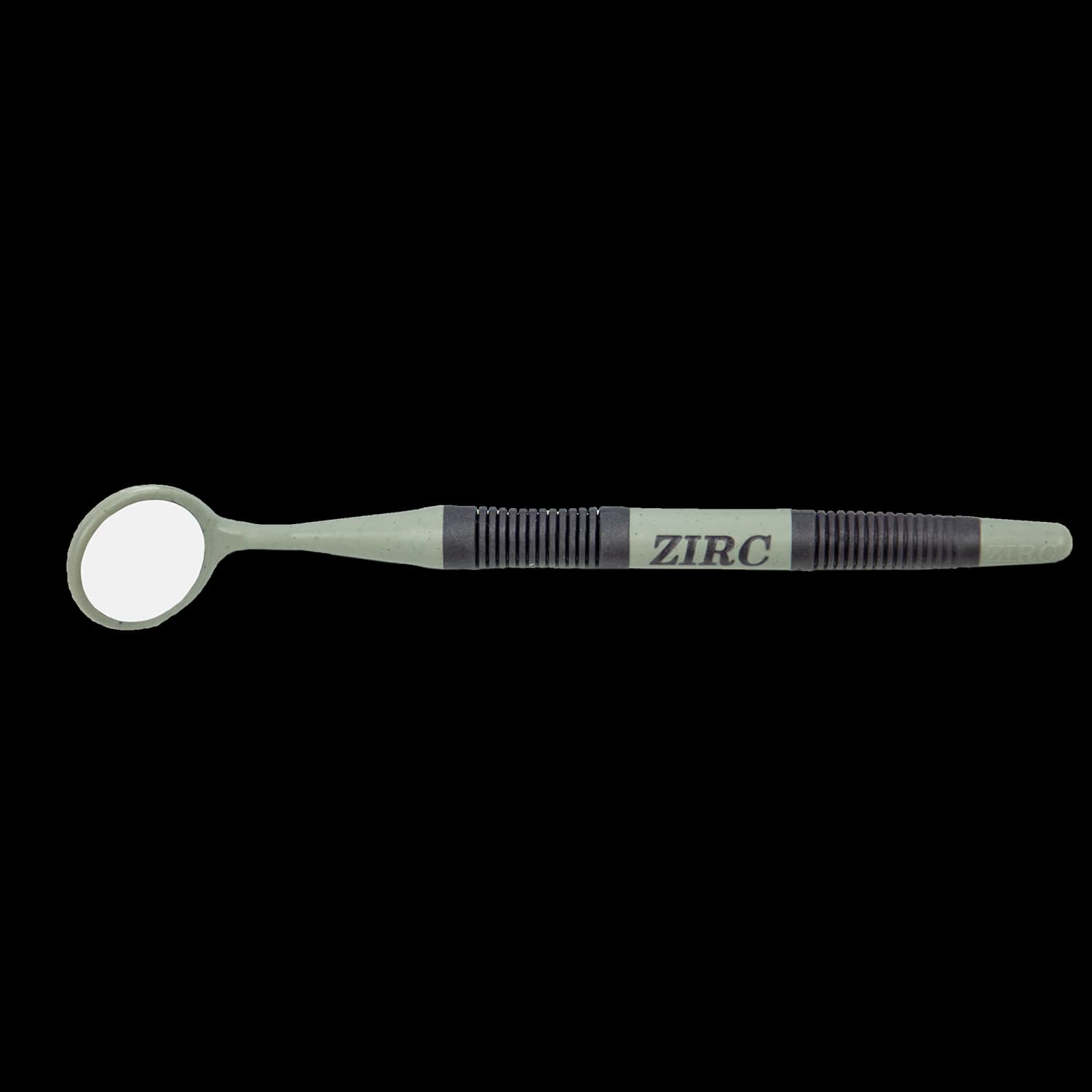 Zirc Crystal HD® #4 Mouth Mirror, Soft Grip, Black/Gray, 12/Pk, 50Z363 thumbnail 3