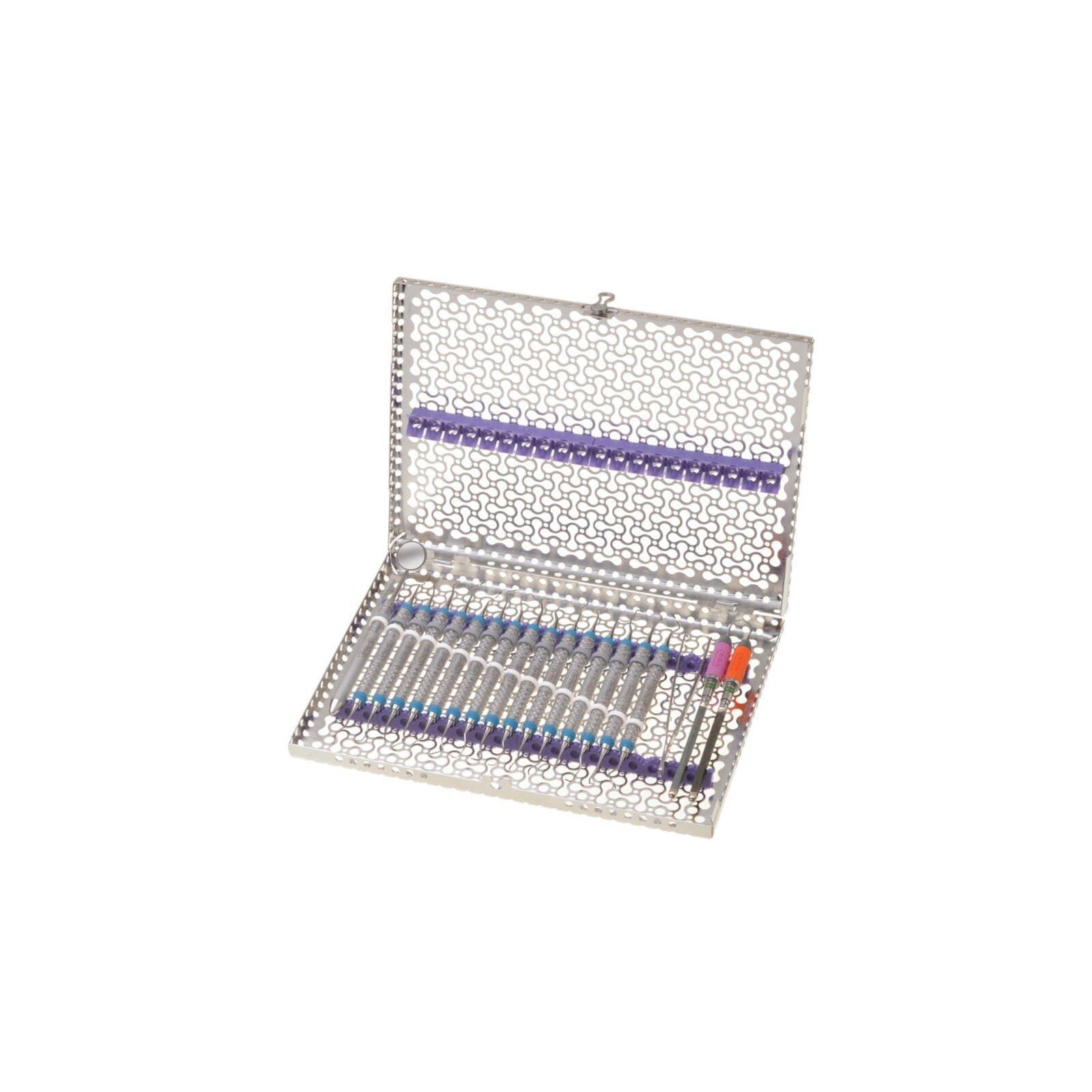 IMS® Infinity Series™ 20-Instrument Cassette, 11" x 1.25" x 8", White, IMN4202 thumbnail 2