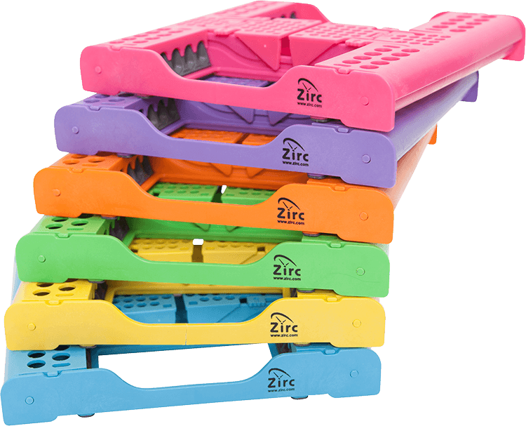 Zirc E-Z Jett® Cassette, 10-Place, Neon Yellow, 50Z930O thumbnail 8