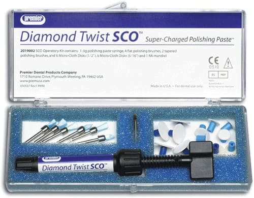 Diamond Twist SCO Intra-Oral Polishing Paste, Mint Flavored, 3 g Syringe, 1/Pk, 2019003 thumbnail 8