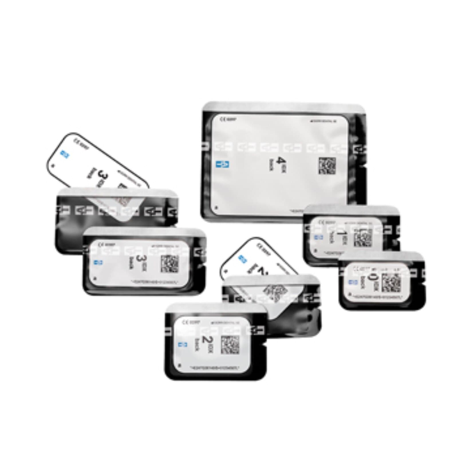 Air Techniques ScanX Intraoral IDX PSP Imaging Plates Size 1 with 1,000 Barrier Envelopes, 2 Plates/Pack, J1240-1 - ScanX Duo Touch, 2 x IDX PSPs and 1,000 Barriers, #1, J1240-1 - Image 1
