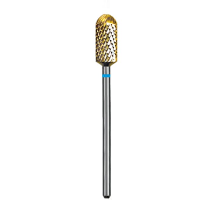 Dedeco Euro Carbide Goldies® Crosscut Bur, HP, #G072E, 6.0 mm Diameter, Titanium Nitride Coated, 1/Pkg thumbnail 2