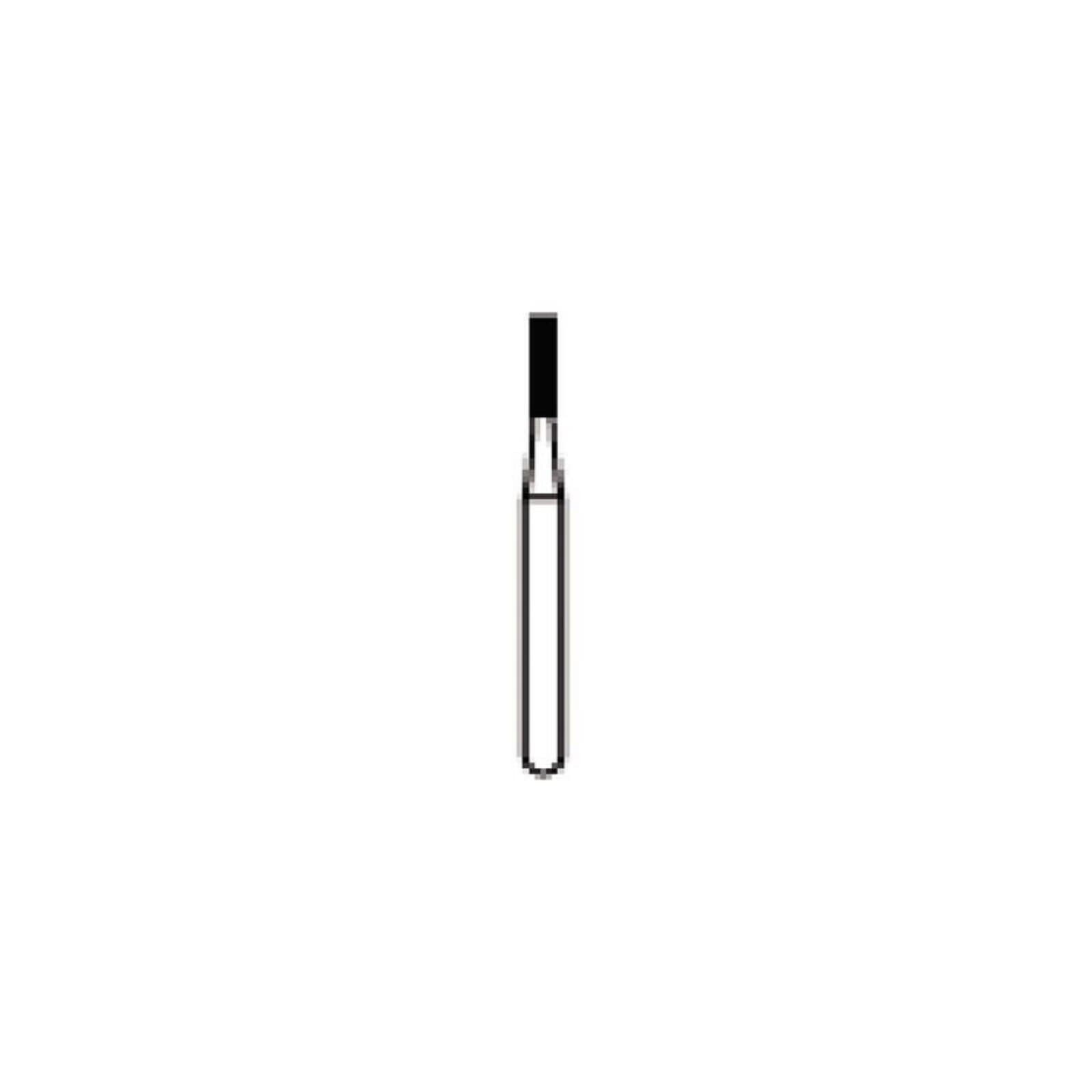 NTI 2-Piece Operative Carbide Bur, FG - Cylinder Crosscut, #557, 1.0 mm Diameter, 4.2 mm Length, 100/Pkg, H557-FG100 thumbnail 2