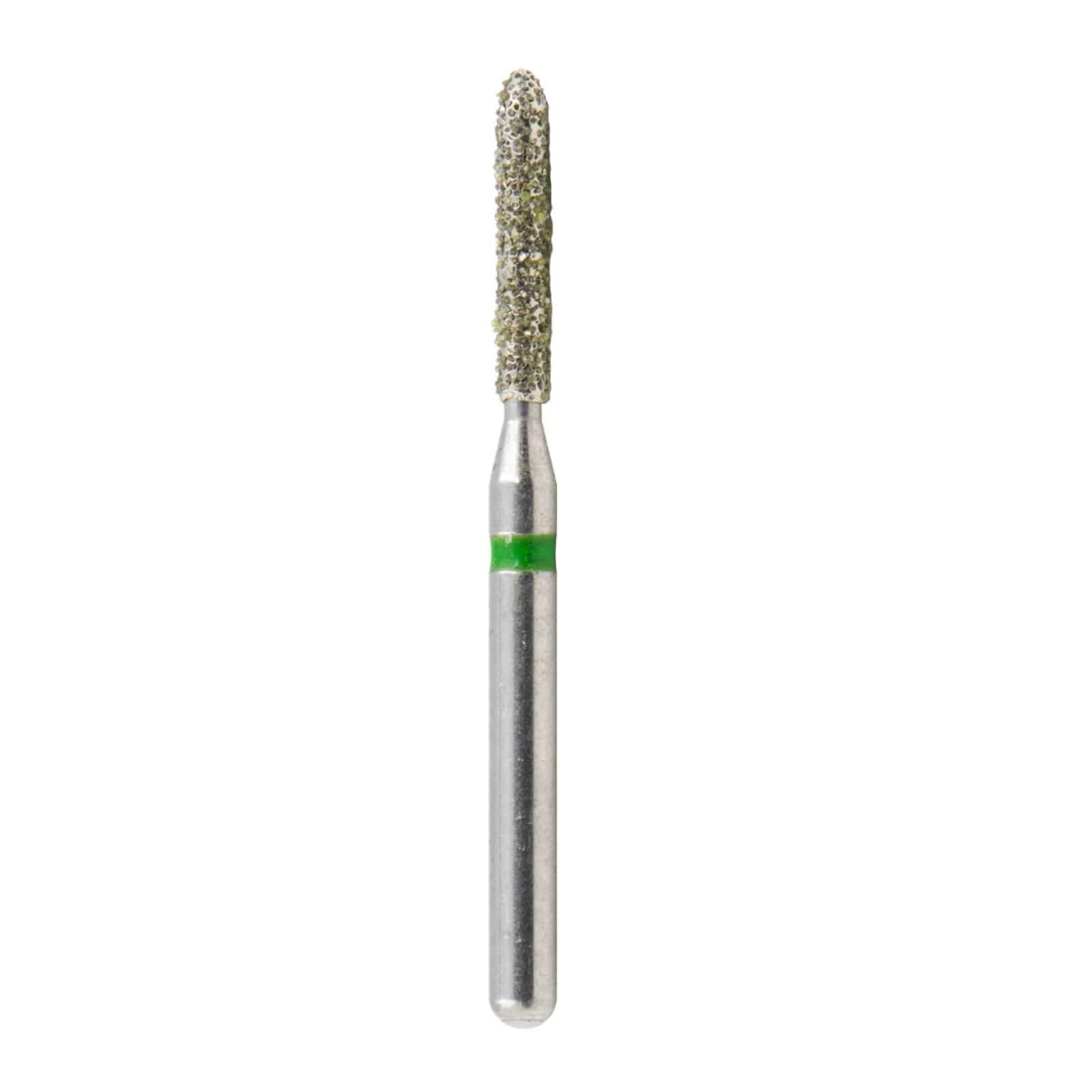 Kerr SimpliCut Single-Use Sterile Diamond Bur, Coarse Grit, Torpedo Cylinder Shape, Friction Grip, 25/Pack, C878-012-D thumbnail 2