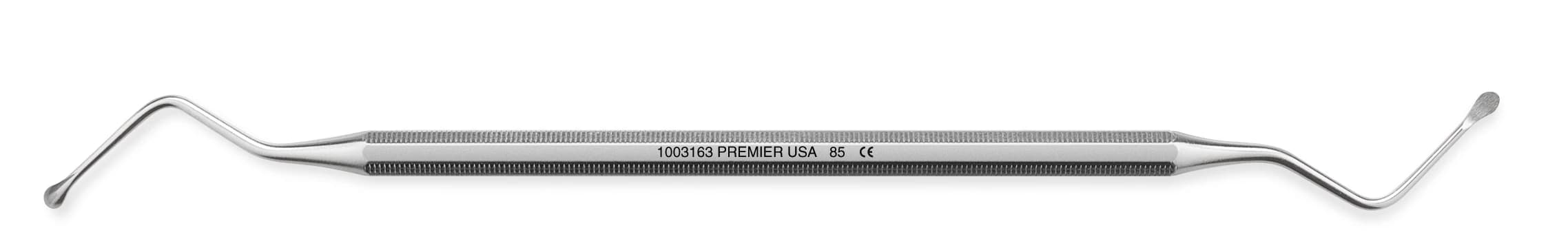 Premier Lucas Alveolar Double-Ended Surgical Curette #85, Octagonal Handle, 1/Pk, 1003163 thumbnail 3