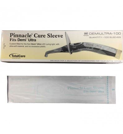 Pinnacle Demi Ultra Curing Light Sleeves, Clear, Disposable, 100/Box, DEMIULTRA-100 thumbnail 12