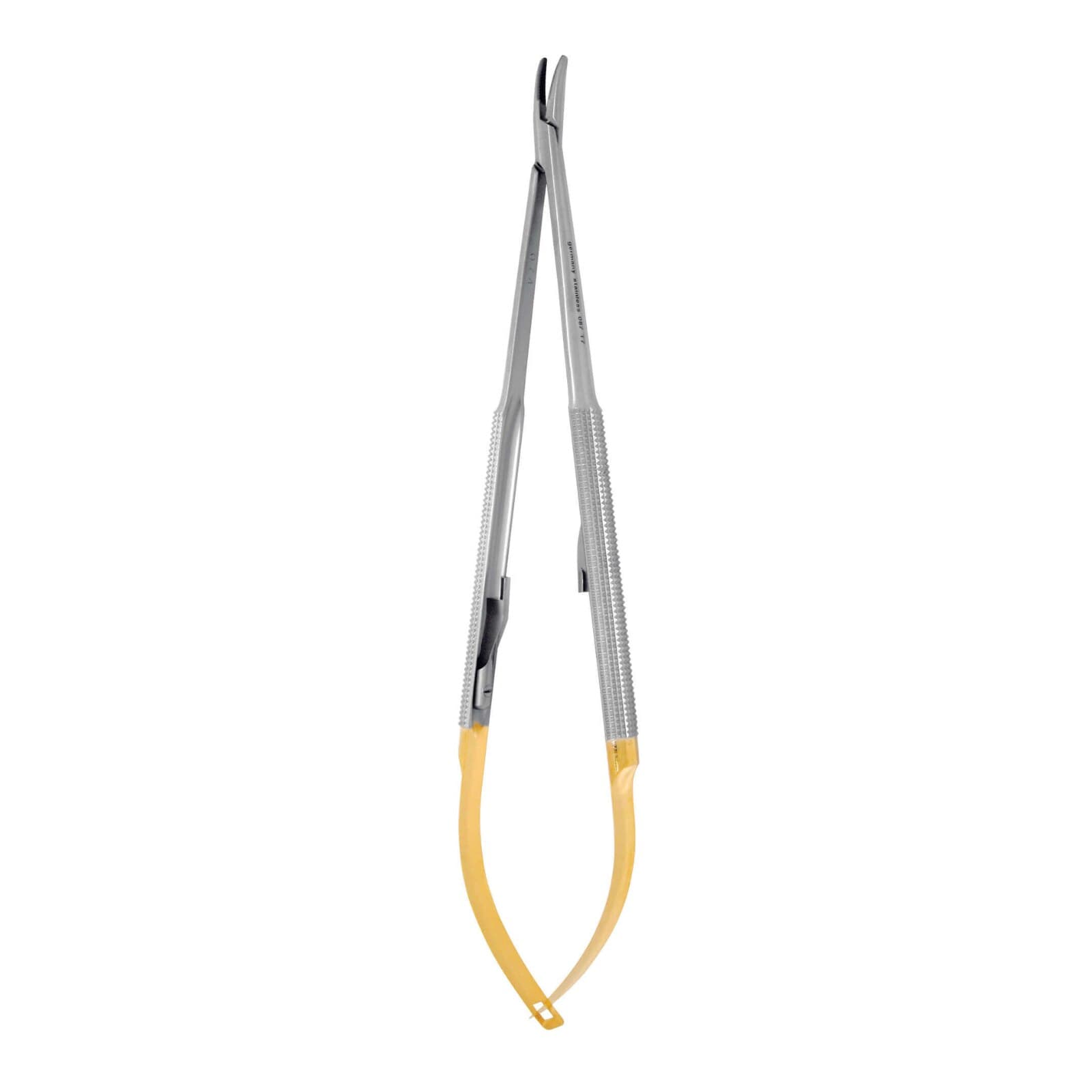 Hu-Friedy Castroviejo Round Handle Curved Needle Holder, Perma Sharp, 7", 585998 thumbnail 2