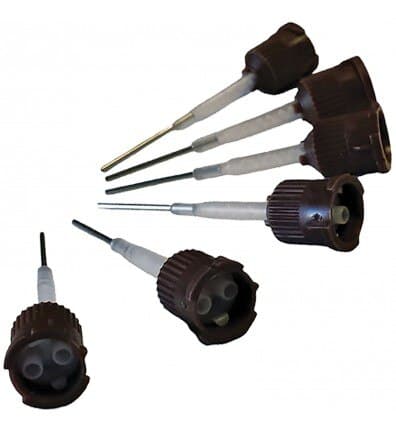 Bulk EZ Dual-Cure Composite Mixing Tips, 19 Gauge, Brown, 25/Pkg, 94793 thumbnail 9