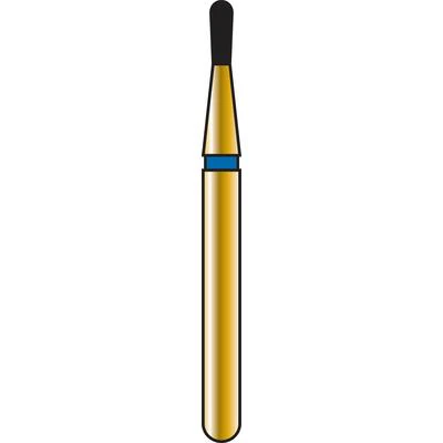 Alpen Multilayer Diamond FG Pear Bur, Coarse Grit, #830-010, 5/Pk - Alpen Diamond FG Pear 830-010 Coarse 5/Pk - Image 1