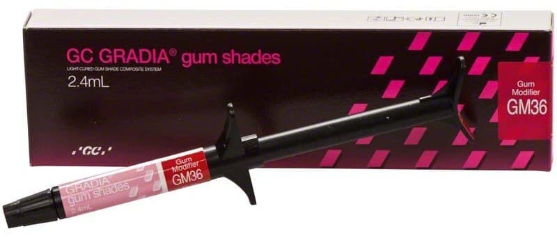 GC Gradia Gum Modifier Syringe, Shade GM33, 2.4 mL, 1/Pk, 001902 thumbnail 8