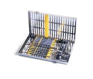 Hu-Friedy IMS Signature Series 12-Instrument Cassette with Accessory Area, Lavender, 8" x 11" x 1.25", IM4126 thumbnail 2