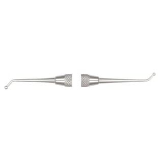 Hu-Friedy 26/27S Double-Ended Ball Burnisher, #6 Satin Steel Handle, BB26/27S6 thumbnail 3
