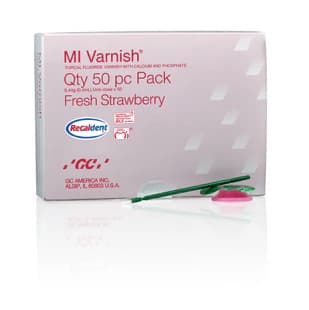 MI Varnish Strawberry 5% NaF with RECALDENT (CPP-ACP), 0.4 mL Unit Dose, 50/Pack, 442500 thumbnail 12