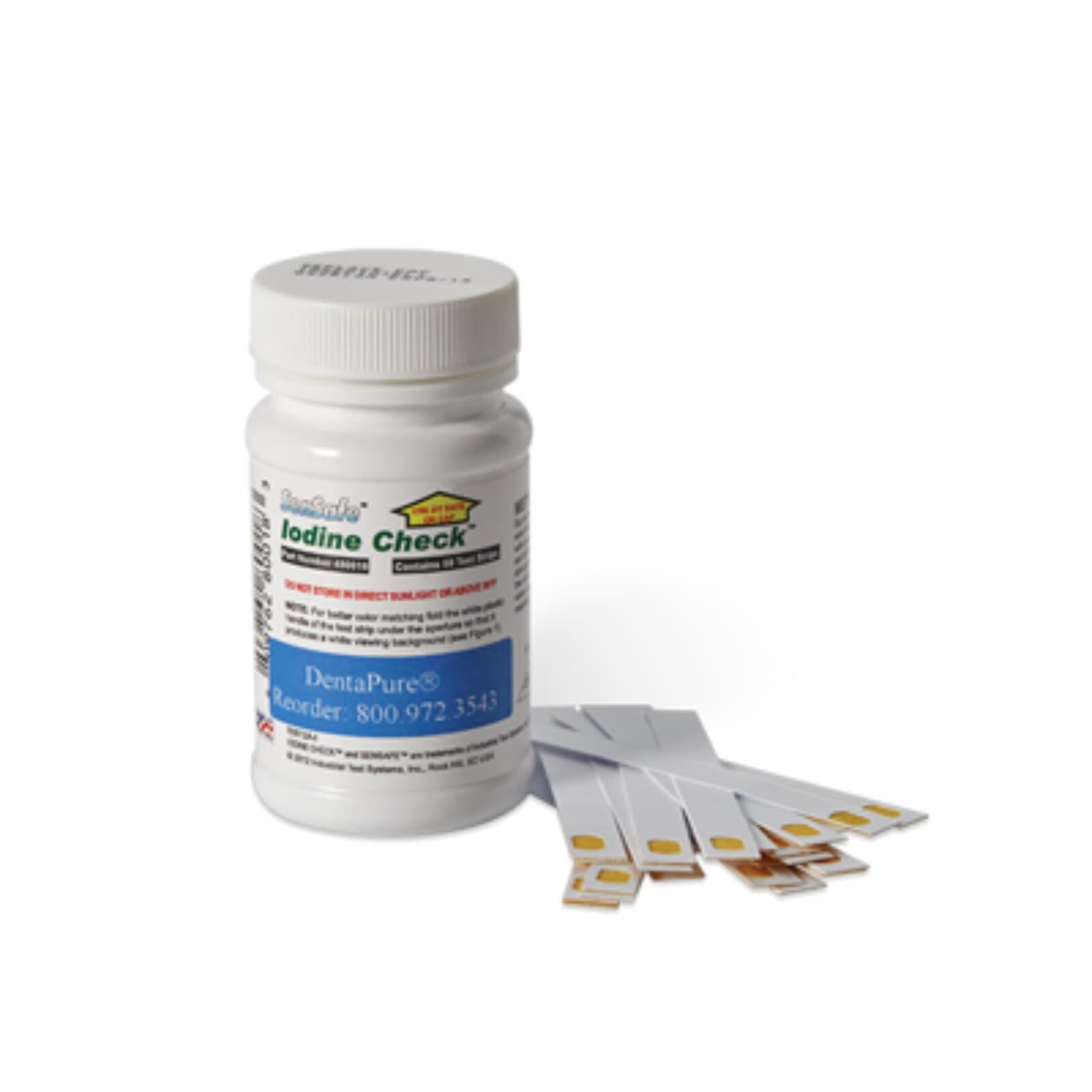 Crosstex DentaPure Iodine Test Strips, 50/Bottle, DPTEST thumbnail 5