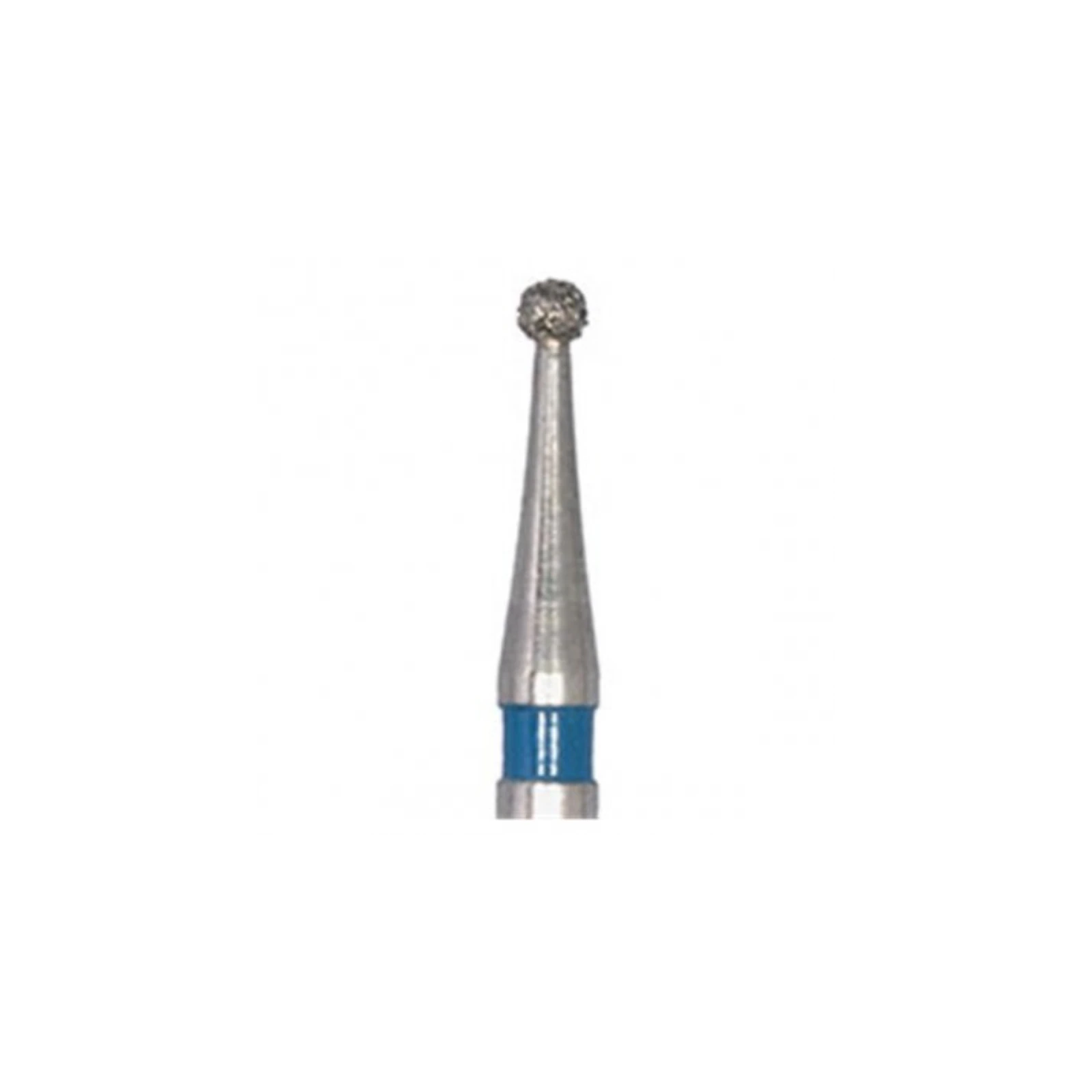 Meisinger 801L-010-HP Medium Diamond Bur, Round 1.0 mm, Long, HP Shank, 5/Pk thumbnail 3