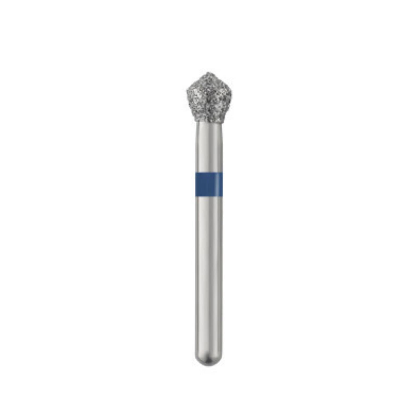 Piranha Diamond Single-Use Burs, FG, Acorn, # 905-027, 2.7 mm, Medium Grit, Blue, 25/Pk, 905-027M thumbnail 3