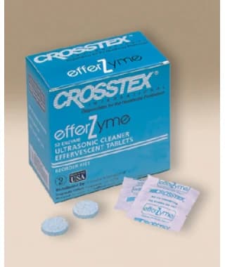 Crosstex EfferZyme Enzymatic Effervescent Cleaning Tablets, Spearmint, 52/Box, JET thumbnail 13