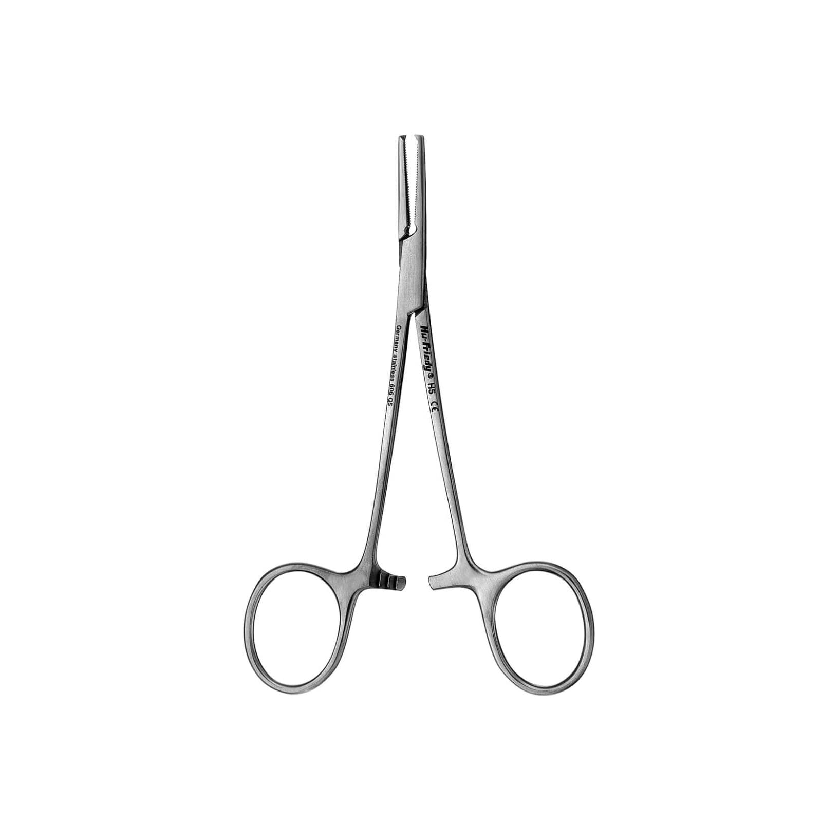Hu-Friedy Hemostat #5, 1x2 Teeth, Straight, 5" thumbnail 2