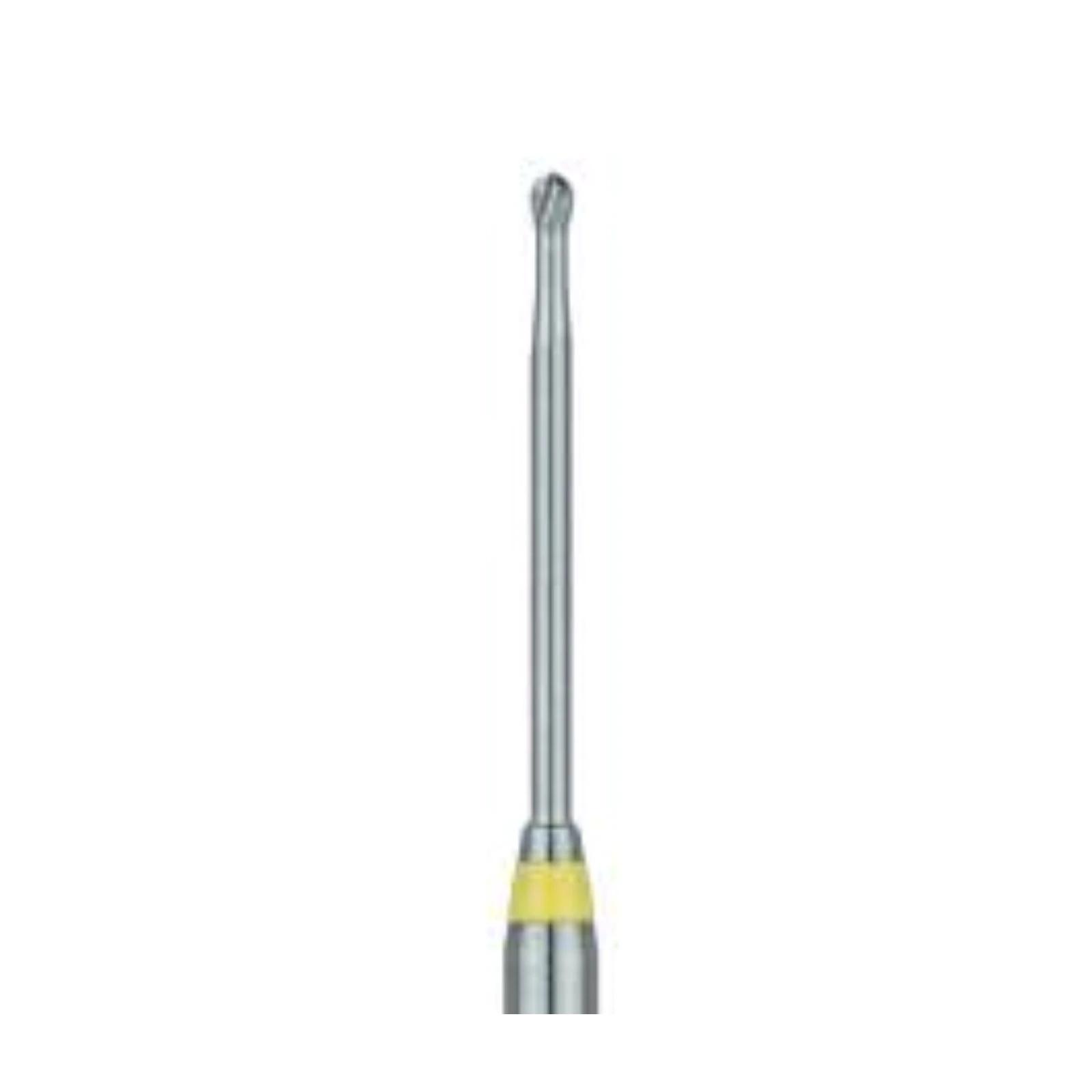 Meisinger MeiEndo Endo Access Bur, 1.2mm Round, RA Long (RAL), Yellow, 2/Pk, HM191A-012-RAL thumbnail 2