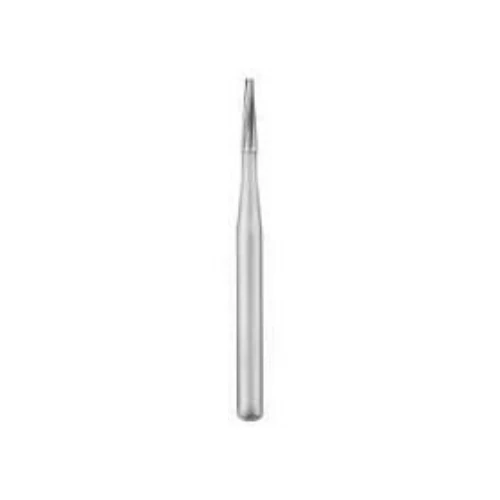 Alpen Carbide Bur FG #168 Tapered Fissure, Friction Grip, 0.8 mm Diameter, 100/Pk - Alpen Burs Carbide 100/Pk FG168 Tapered Fissure - Image 1