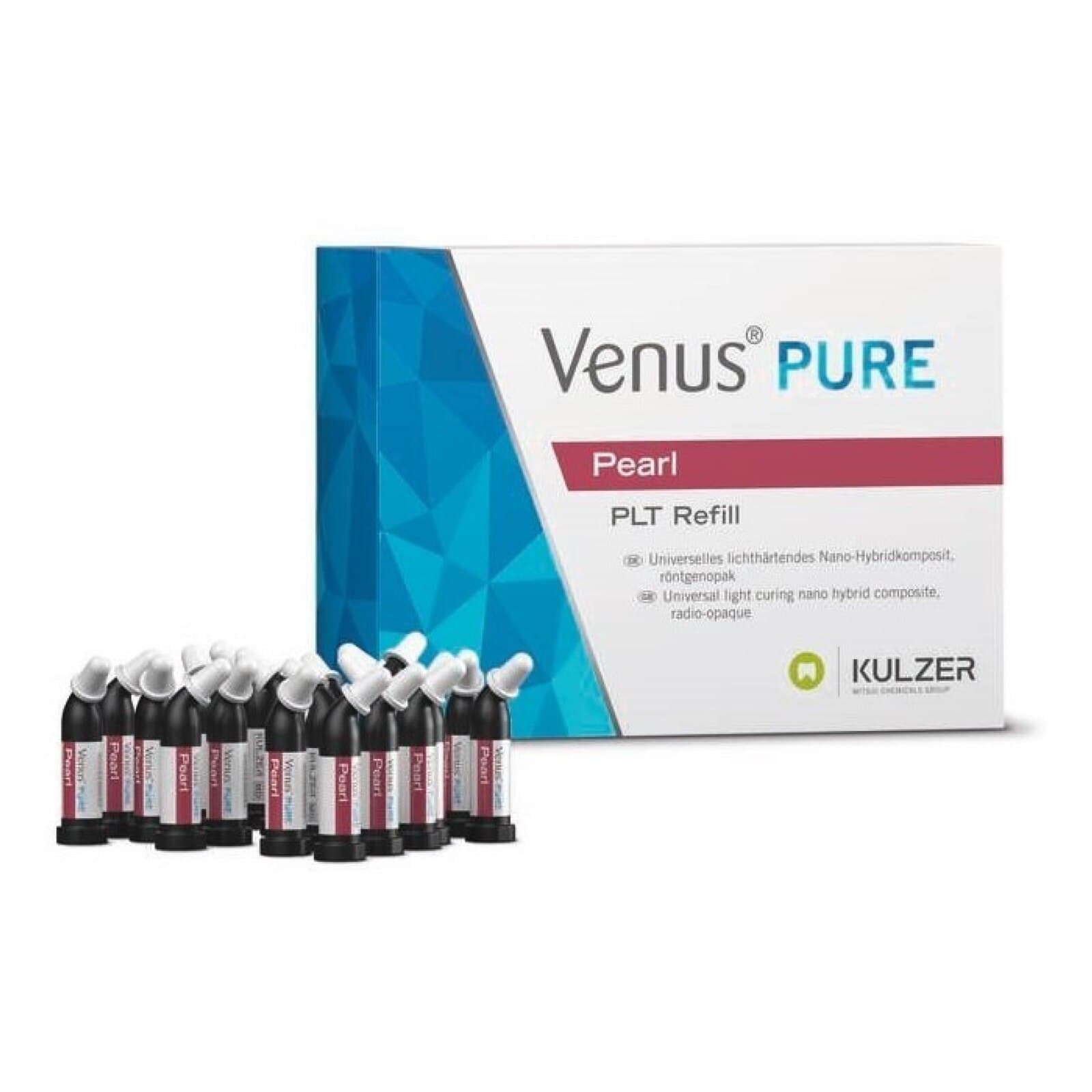 Kulzer Venus Pearl Pure Universal Nano-Hybrid Composite, PLT Refill, Dark Shade, 0.2 g, 20/Pkg, 66096878 thumbnail 2