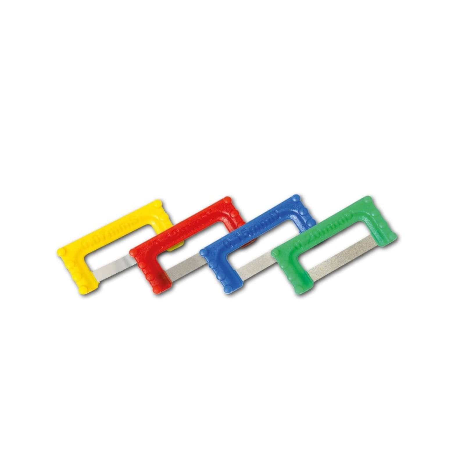 ContactEZ IPR Strip System, Assorted Medium (Blue, Green, Red, Yellow), 0.07mm-0.20mm, 16/Pack, 32016 thumbnail 2