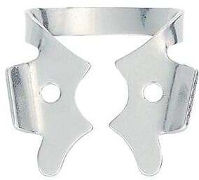 Hygenic Gloss Finish Winged Rubber Dam Clamp #3, Flat Jawed, Small Molar, 1/Pkg, H05689 thumbnail 3