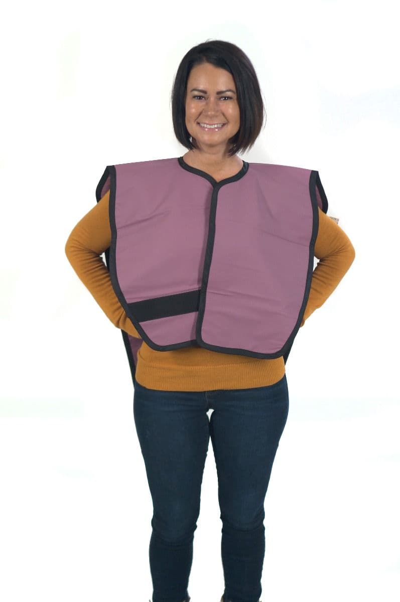 Visionary Lead X-Ray Panoramic Adult Poncho Apron, Beige, 0.3mm Lead, 1/Pk, XAP-B thumbnail 3