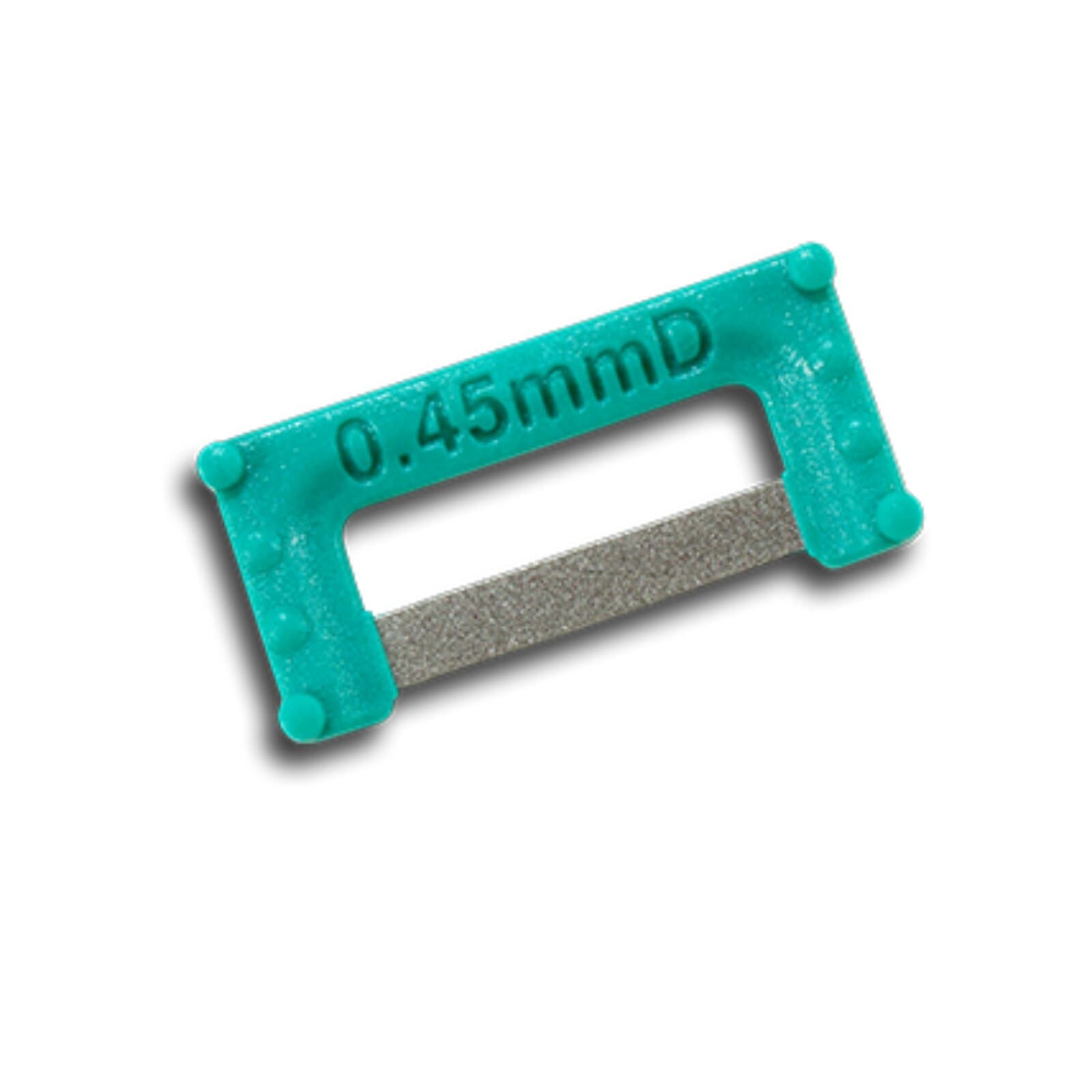 ContactEZ IPR Plus DS Widener Coarse Diamond Strip, Large, Turquoise, Double-Sided, 0.45mm, 32/Pk, 36832 thumbnail 2