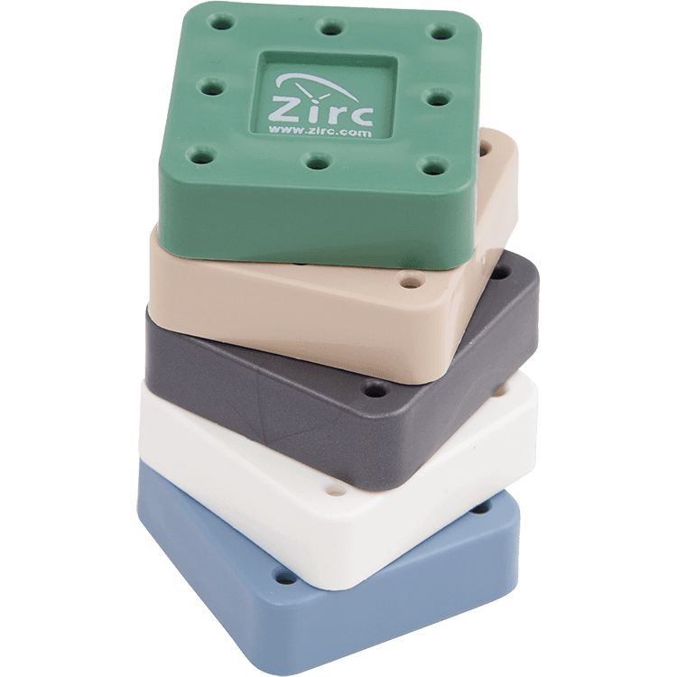 Zirc 8-Hole Magnetic Bur Block, White, Fits FG/RA/HP Burs, Autoclavable, 1 Each (50Z400A) thumbnail 6