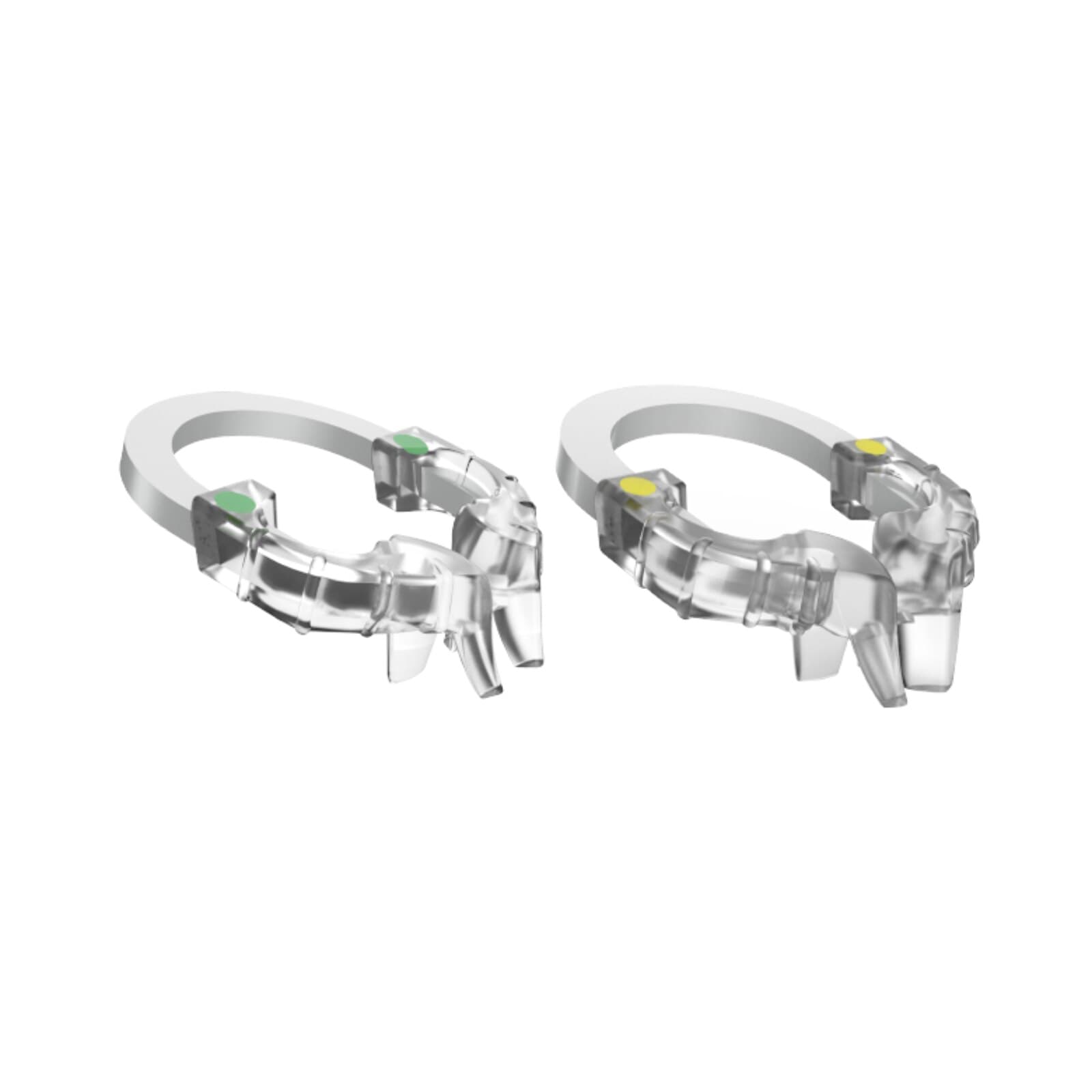 iMatrix Clear Sectional Matrix Ring Refill, 1 Yellow Narrow & 1 Green Standard, 2/Pk, 411203 thumbnail 6