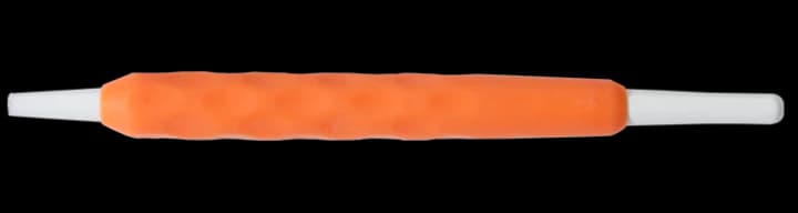 Zirc Ergo Grip Cone Socket Mirror Handle, Neon Orange, 50Z342Q thumbnail 2