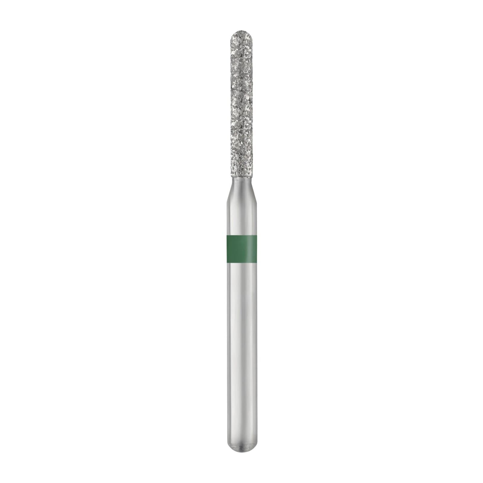SS White Revelation Diamond Bur 881-012C, Coarse, Round End Cylinder, Friction Grip, 5/Pk thumbnail 2