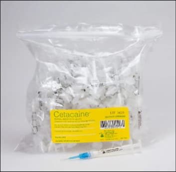 Cetacaine Topical Anesthetic Liquid Delivery Syringes, Luer Lock, Graduated 0.1 mL Increments, 100/Pkg, 0214 thumbnail 10