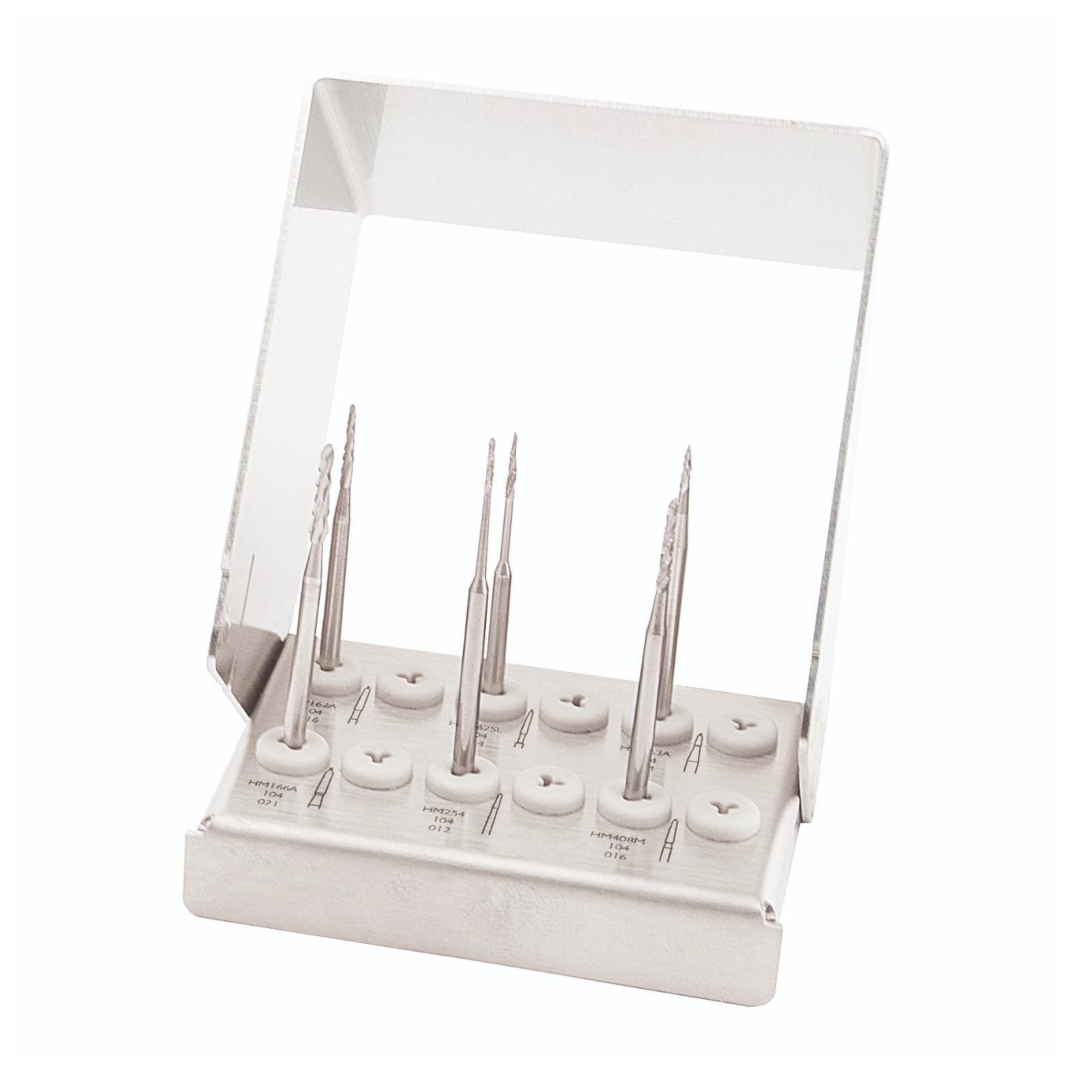 Meisinger Surgical Kit 4 Conical Tungsten Carbide Burs (6 Burs, HP) - Surgical Kit 4 Conical Tungsten Carbide Burs - Image 1
