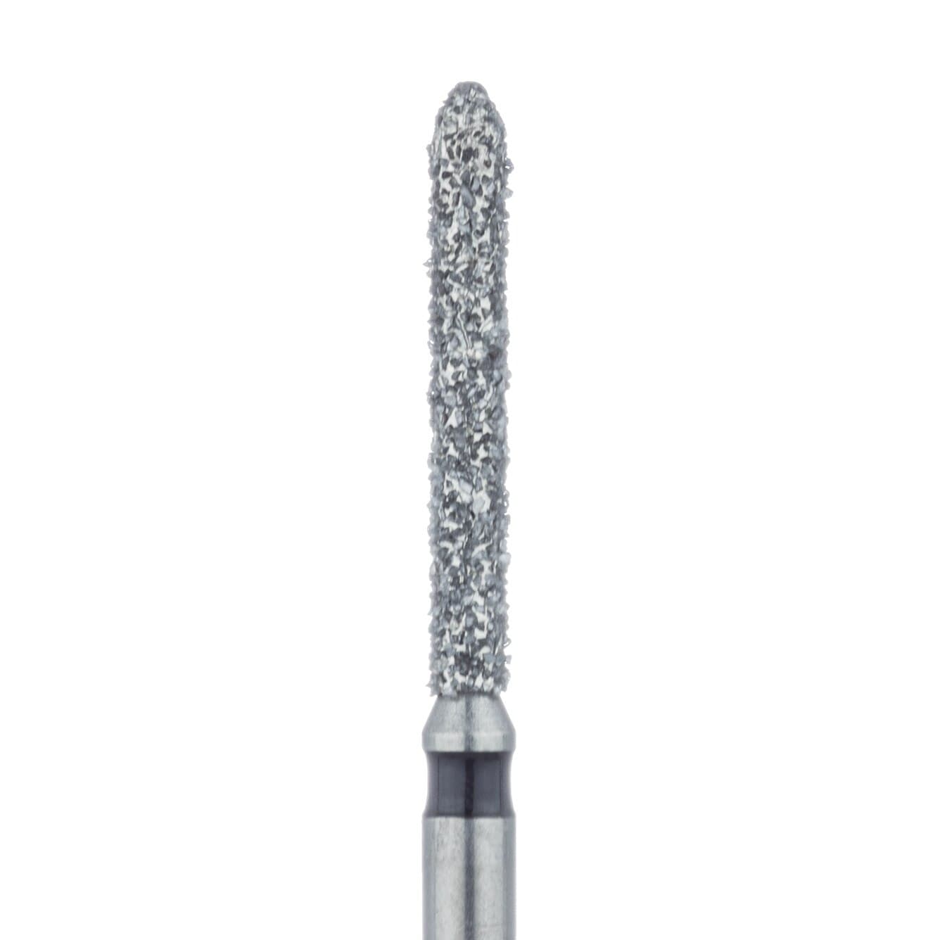 Meisinger 869H-014-FG Super Coarse Diamond Bur, Torpedo, Friction Grip, 1.4 mm, 10 mm Working Length, 5/Pk thumbnail 3